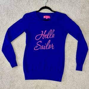 MacBeth Collection nautical sweater S/M